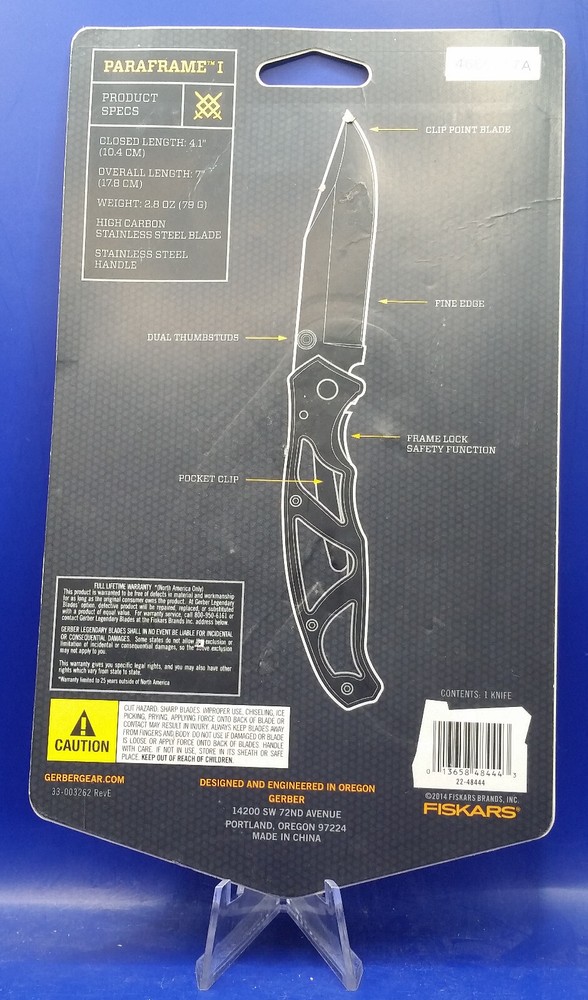 GERBER PARAFRAME I 22-48444
