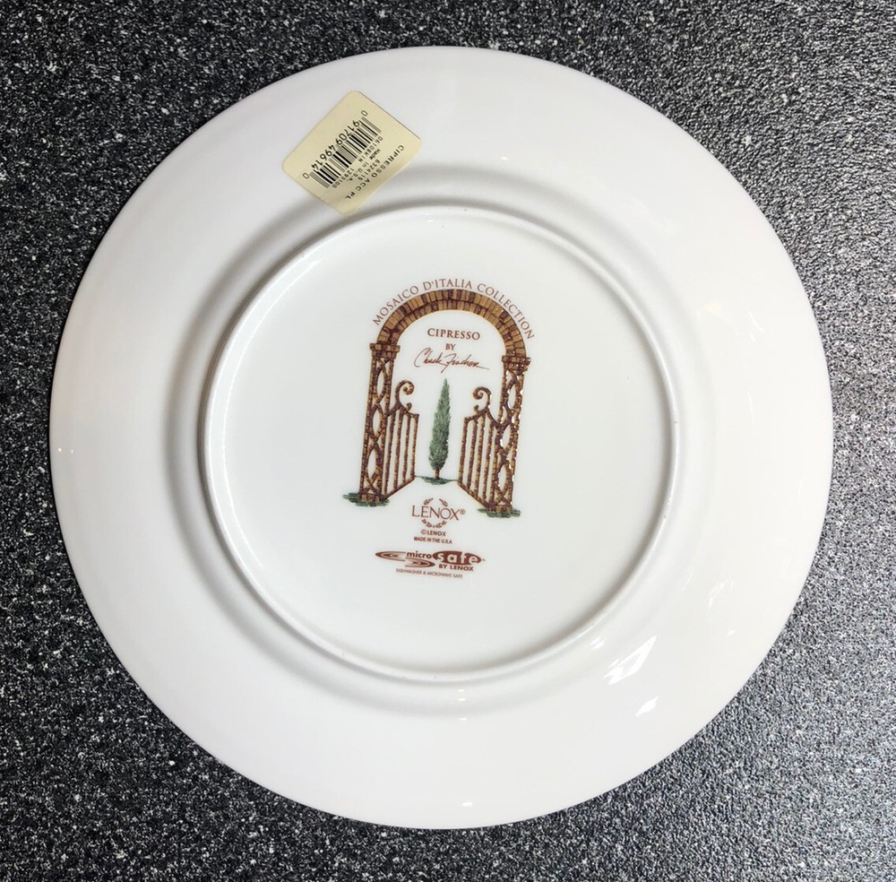 Lenox Cipresso Accent Plate ~new~