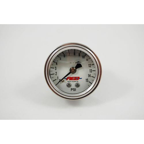 Advanced Engine Design 6101 Performance Pressure Gauge 0-15 psi Liquid Filled