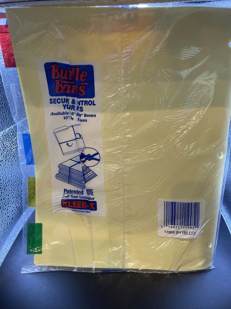 Binder Index Tabs 5 tab Size 11”x8.5”