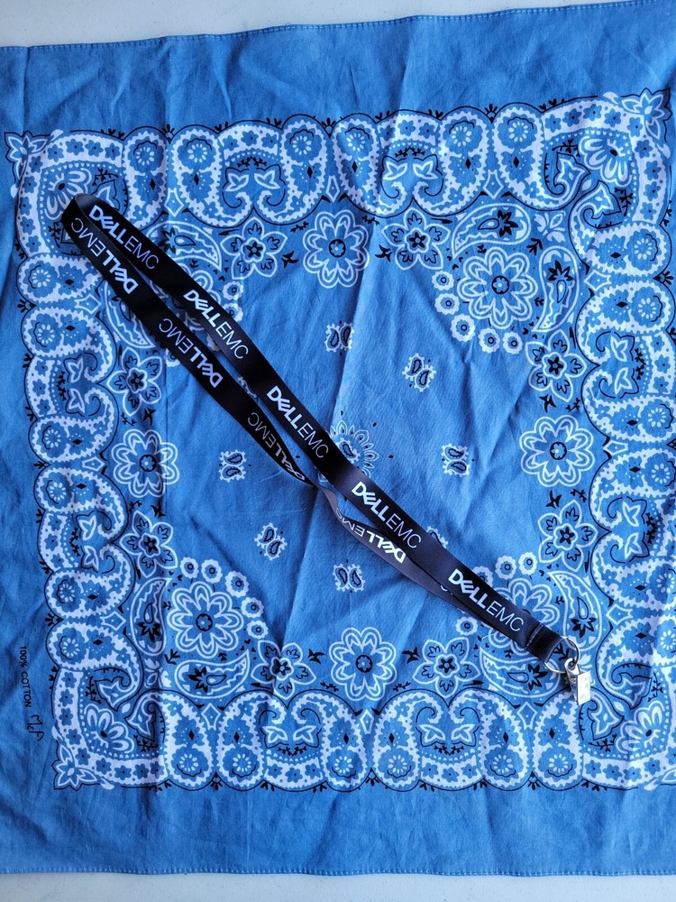 Dell EMC Promotional lanyard Dell computers  Dell technologies Intel