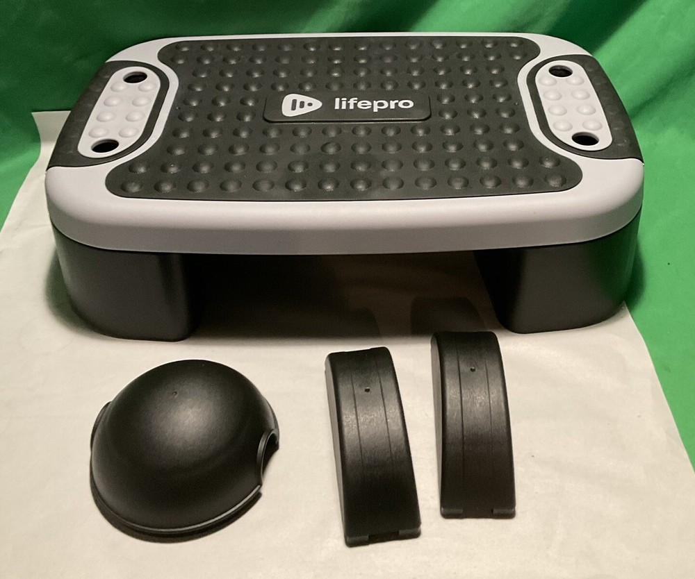Aerobic Balance Board and Step Up Exercise Platform - Adjustable Multi- 4 In-1