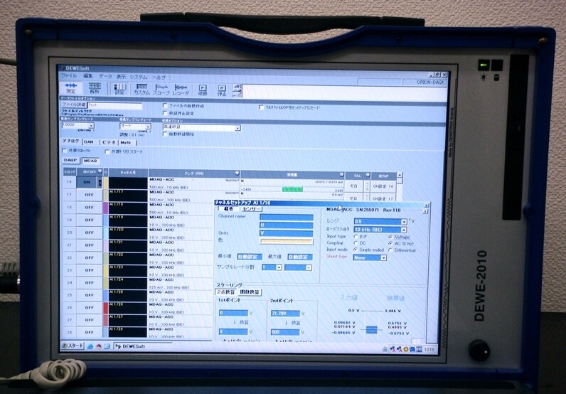 DEWETRON DEWE2012 32ch 16bit Multi Media Data Logger