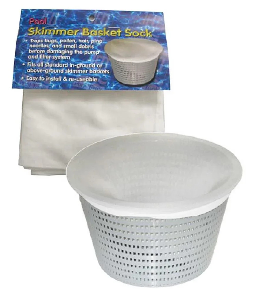 Filter Saver Skimmer Basket Sock - 4 Pack
