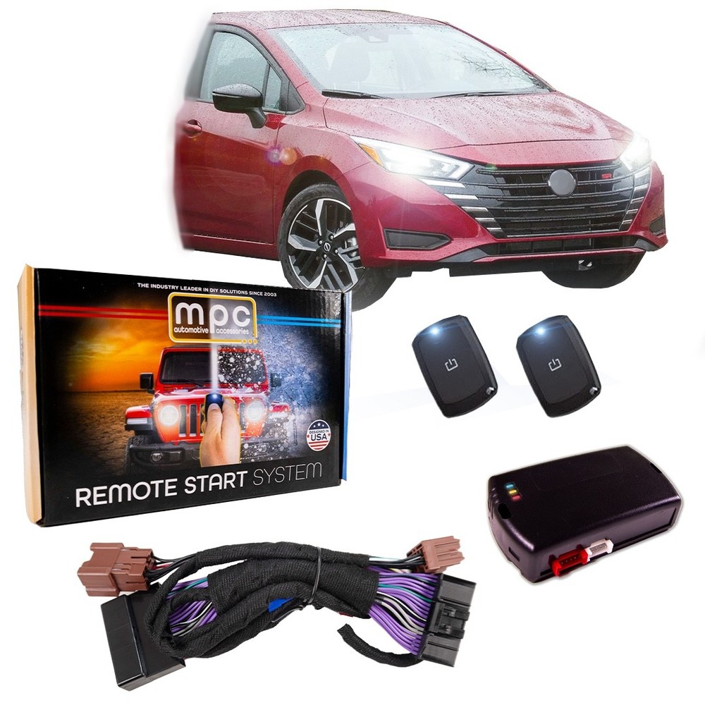 Remote Start Kit For 2020-2023 Versa | Plug and Play | With 2 Remotes