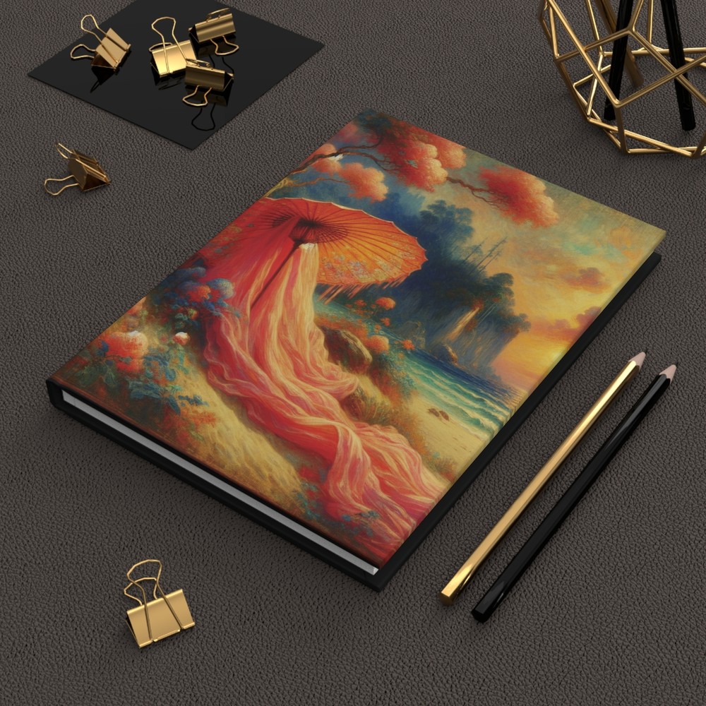 Fantasy Vacation Hardcover Journal