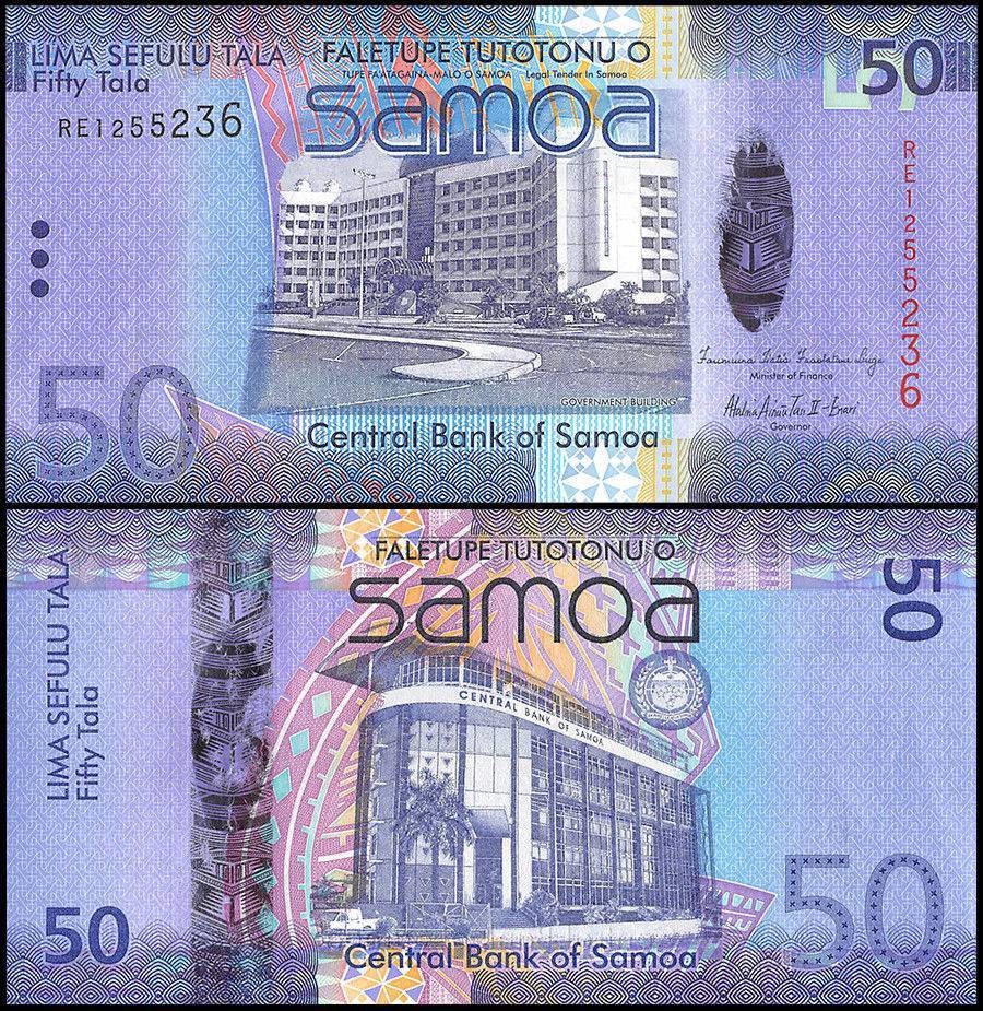 Samoa 50 Tala, 2014 ND, P-41b, UNC