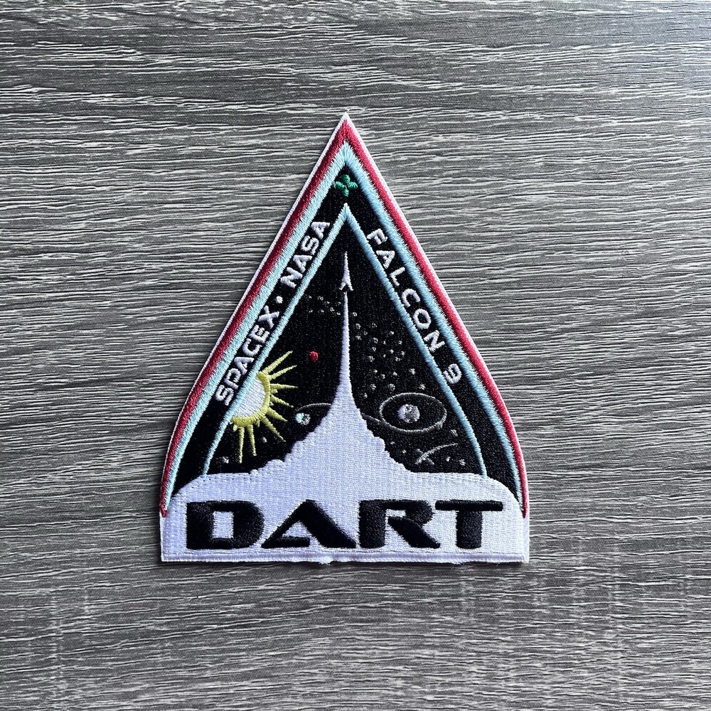 DART FALCON 9 AUTHENTIC SPACEX SPACE-X EMPLOYEE *X* MARKED PATCH 🚀