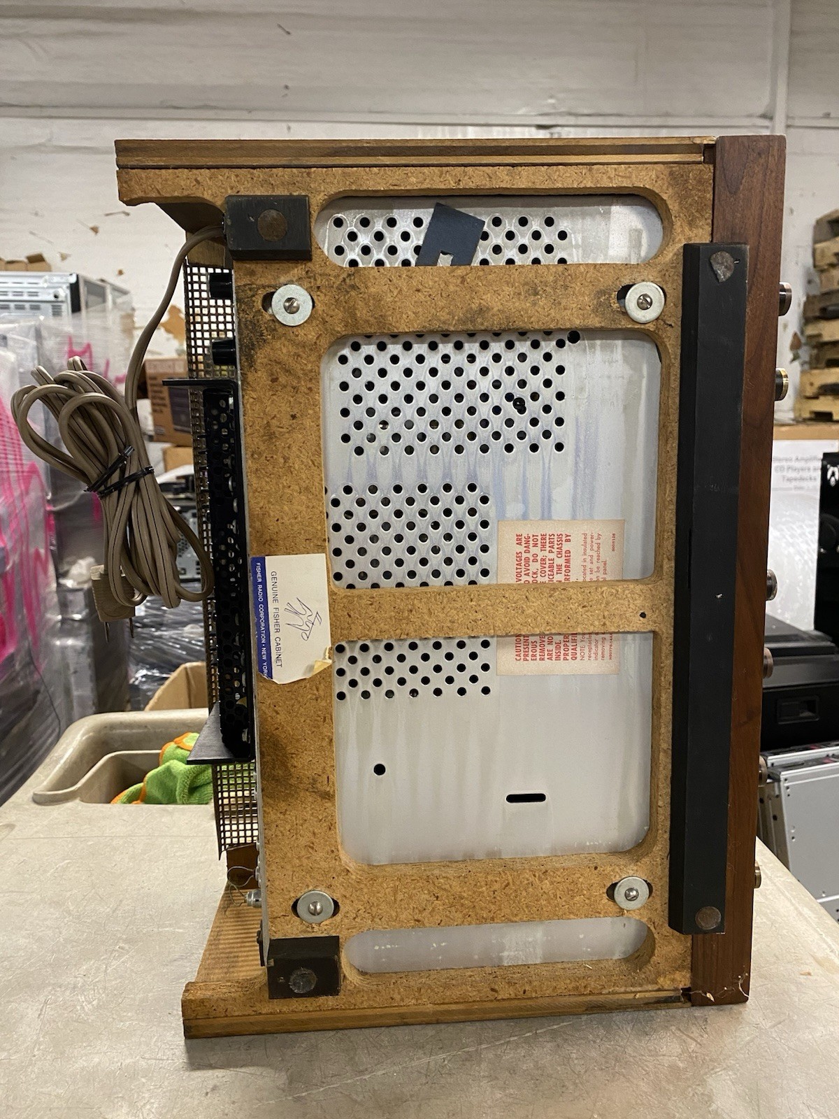 Fisher 500-T Vintage Stereo Receiver Amplifier - FOR PARTS OR REPAIR