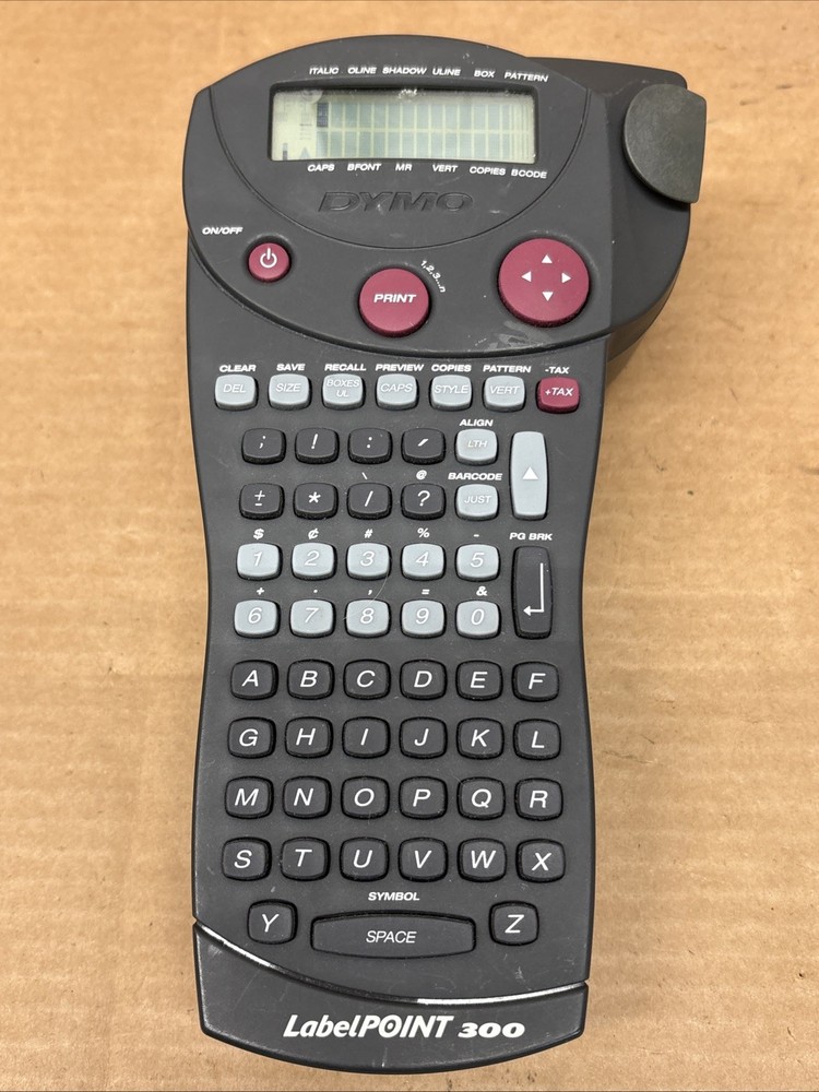 DYMO LABELPOINT 300 LABEL MAKER bundle w/ 7 label cartridges, tested works