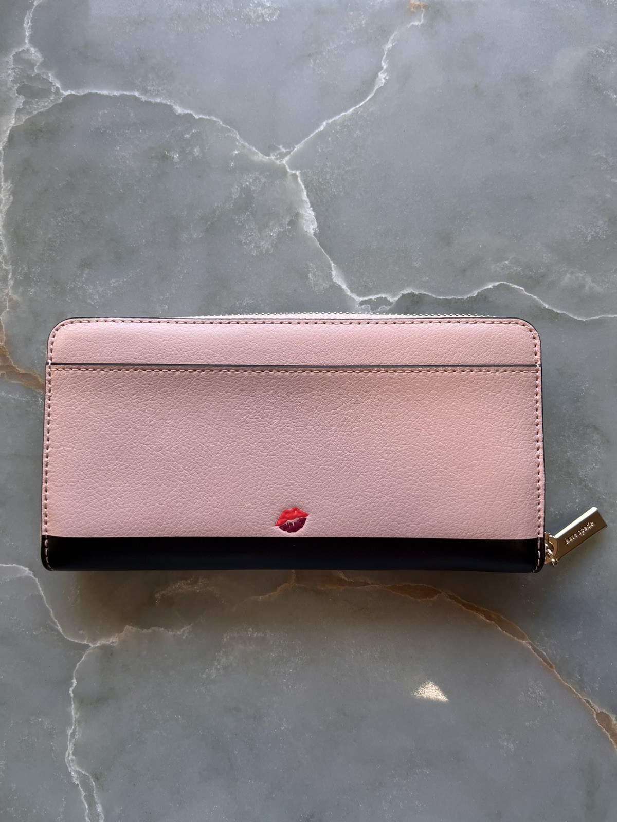 Kate Spade x Disney Minnie Mouse Large Continental Wallet - Pink - New No Tags