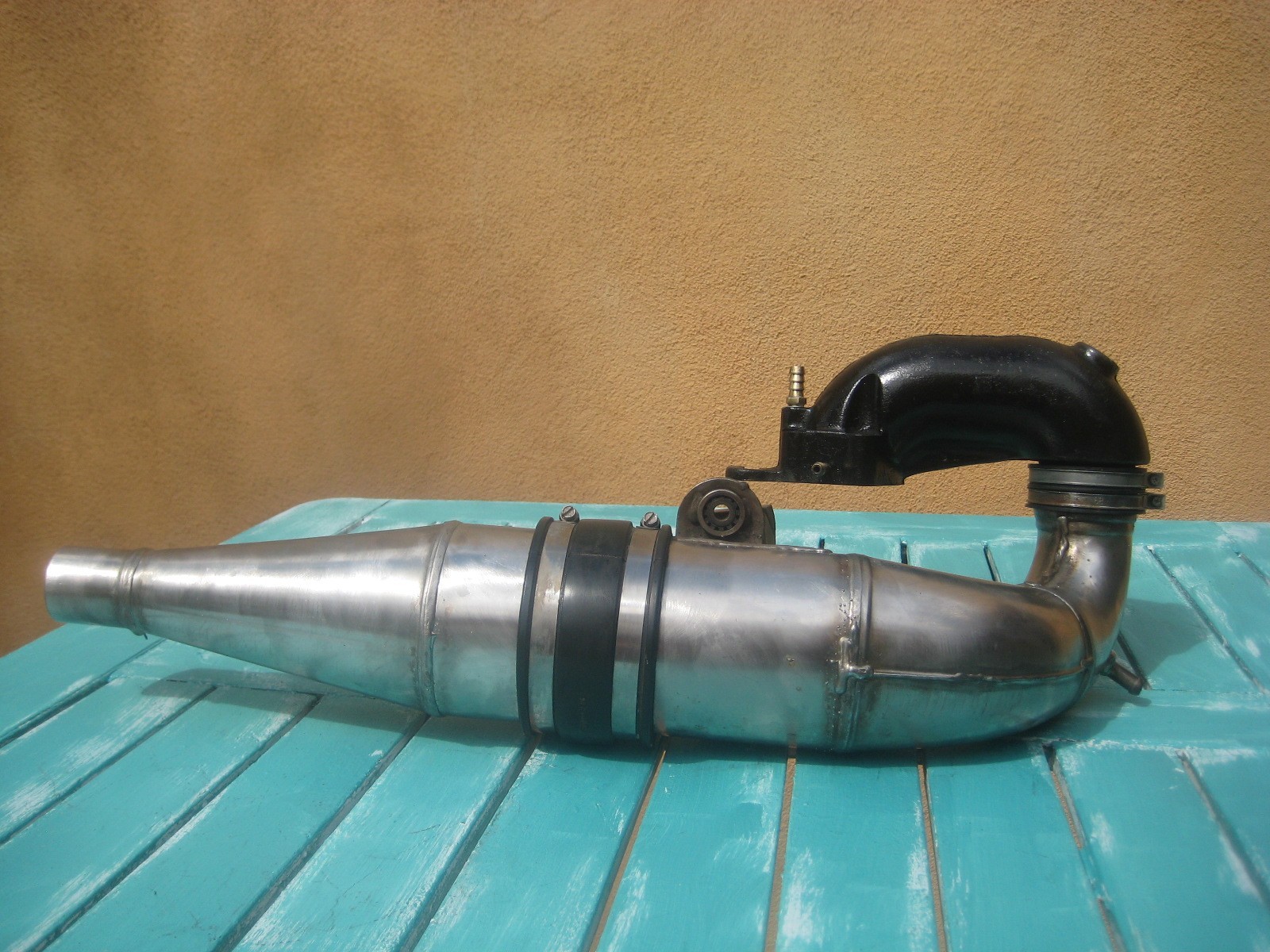 Kawasaki 650 SX X2 Exhaust Pipe Clamps Seal Connecting Tube Muffler Body OEM