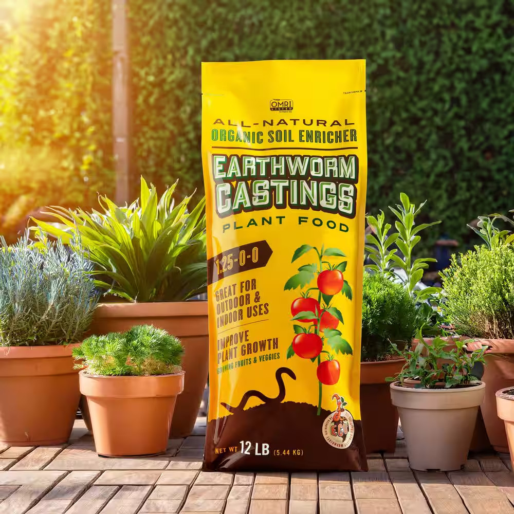 12 Lbs. Bag Earthworm Castings