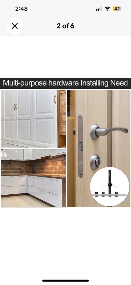 Cabinet Hardware Jig, Aluminum Alloy Pull Install Template Tool Handles & Pulls