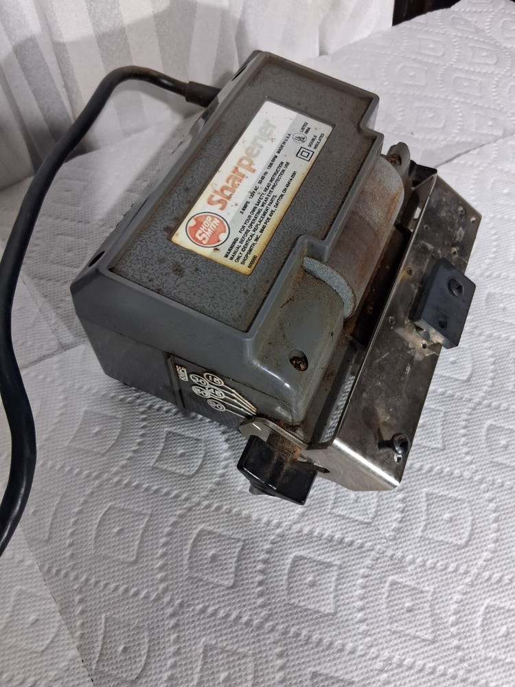 Shopsmith Knife Blade Tool Sharpener Model Vintage Works Great!