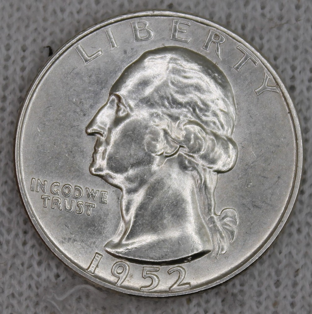 washington quarter 1952 D uncirculated