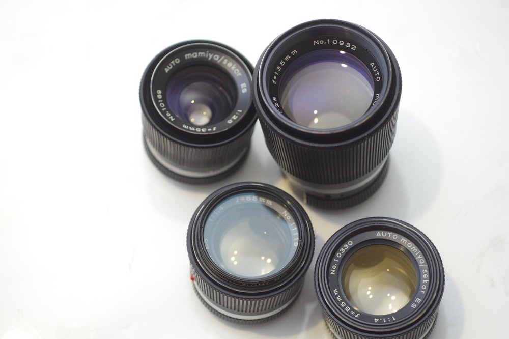 Mamiya Auto XTL ES Lens onto Sony E mount Camera Adapter