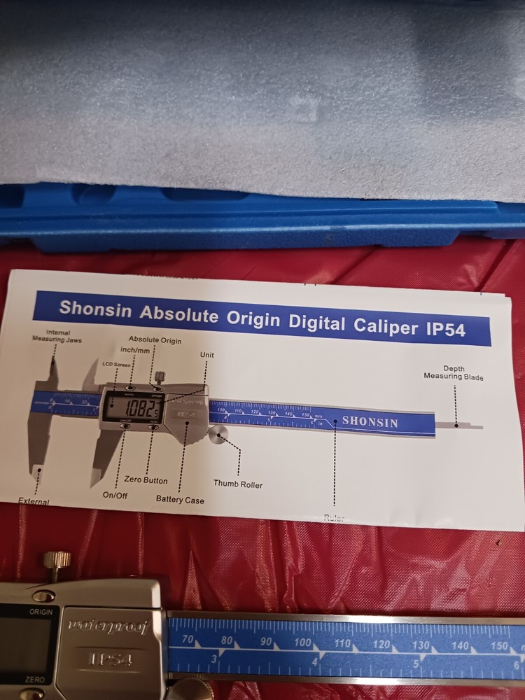 Shonsin IP54 6 Inch Digital Caliper