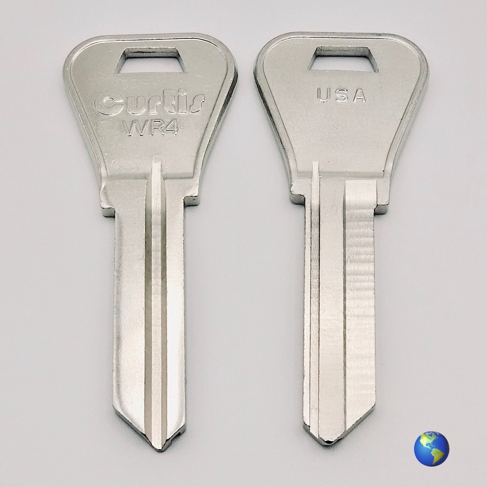 WR4 Key Blanks for Falcon and Weiser Locks (2 Keys)