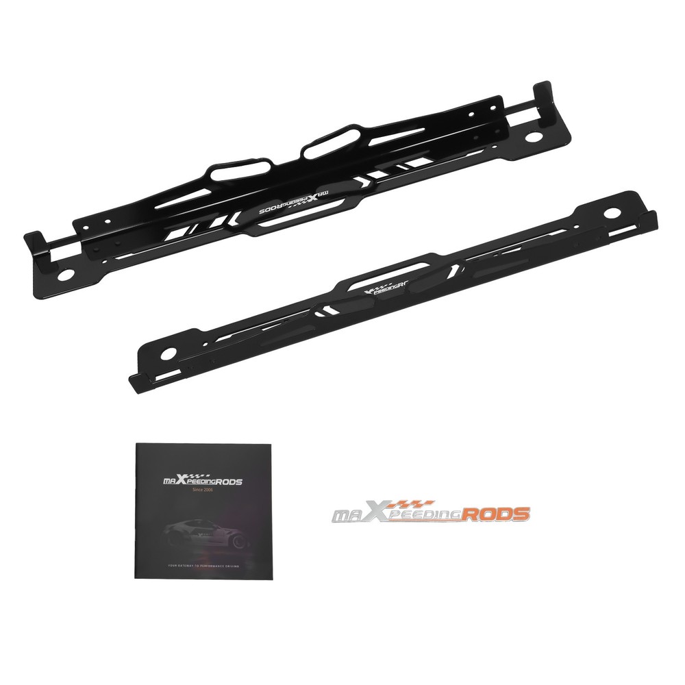 2X Wheel Alignment Tool Kit for Multiple Hub Patterns Powder Coated Steel Black
