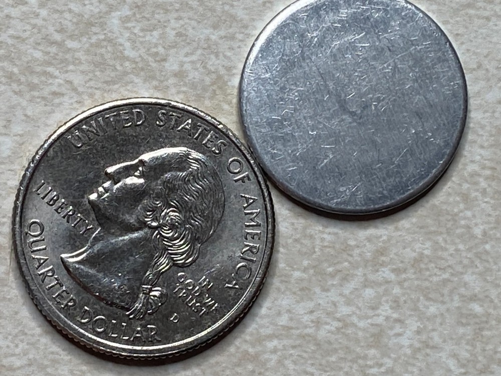 T9021 Camp de Camp Unknown Anillo Restrike Arcade Token