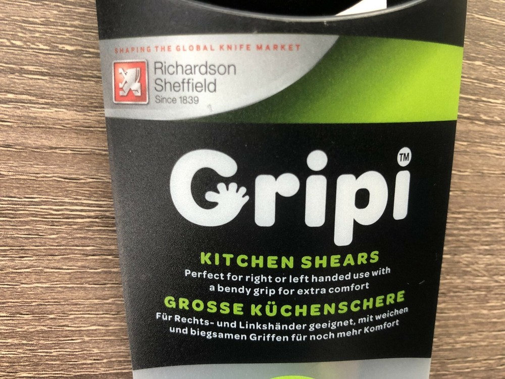  Richardson Sheffield Gripi Kitchen Shears NEW! 