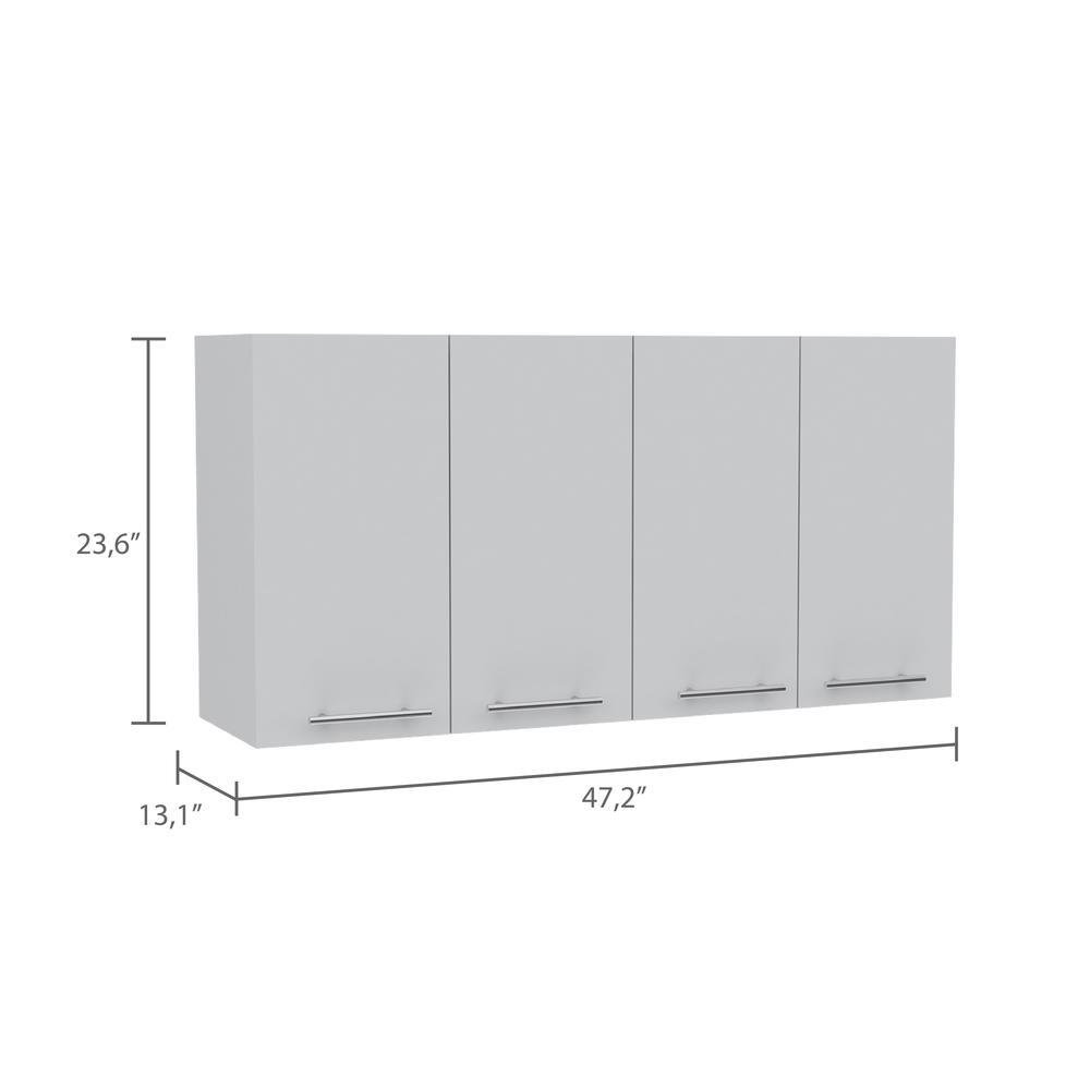 Oceana 120 Kitchen Cabinet White