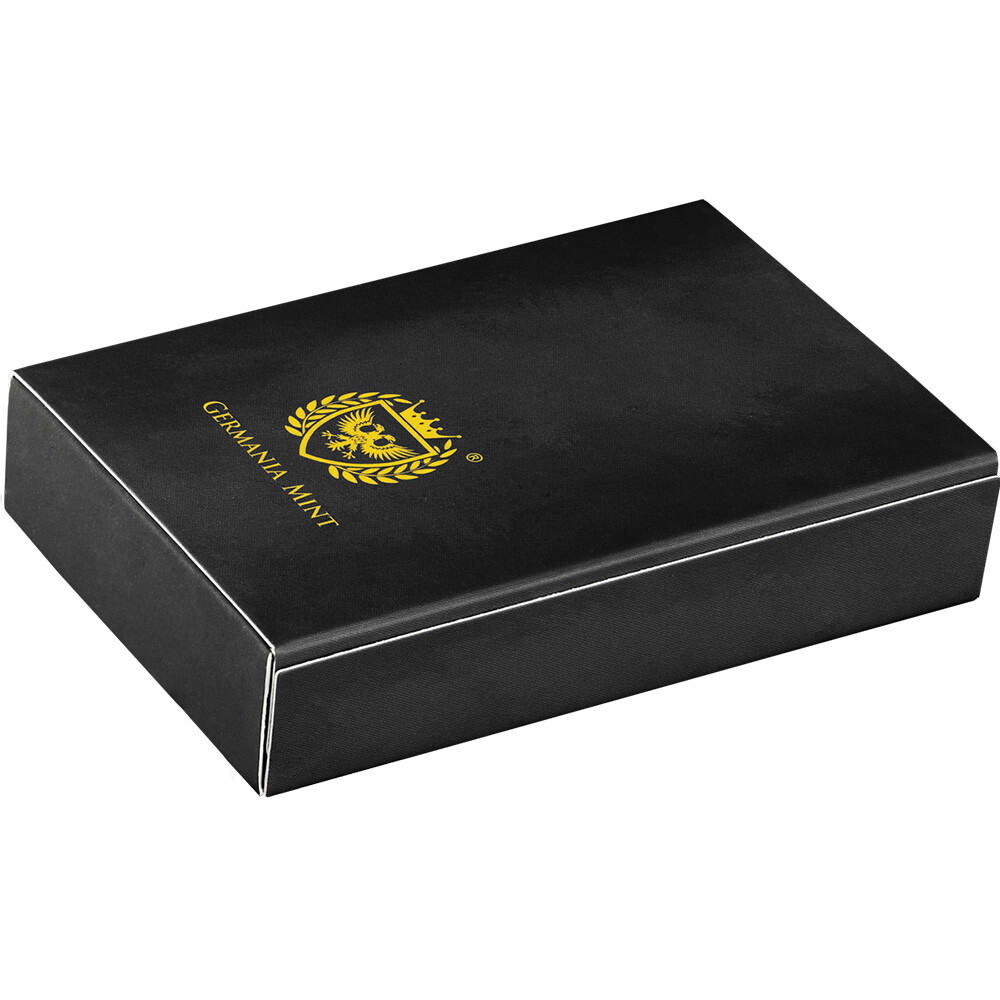 1 oz Germania Mint Cast Silver Bar (New)