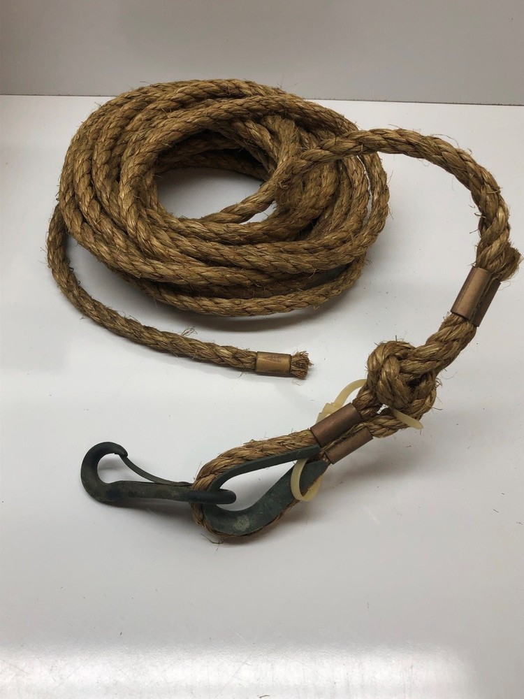 VINTAGE HALYARD ANTENNA ROPE