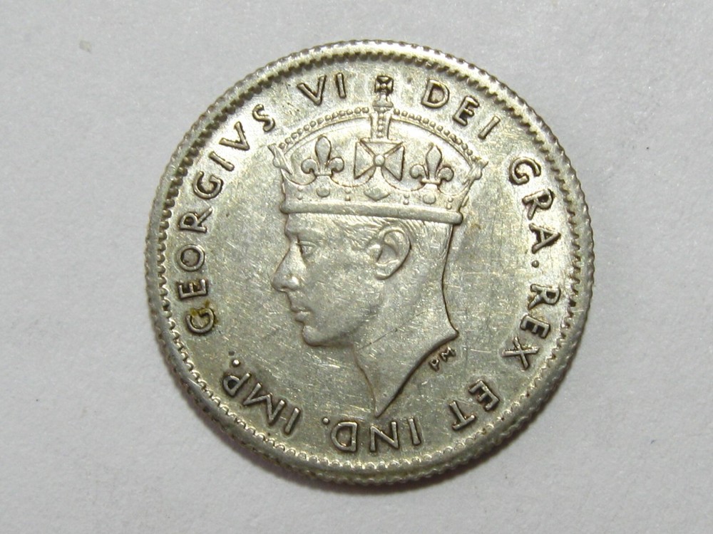1943-C Newfoundland 5 Cents - #6357-48