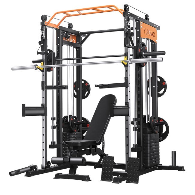 Multi function smith machine cable pully machine