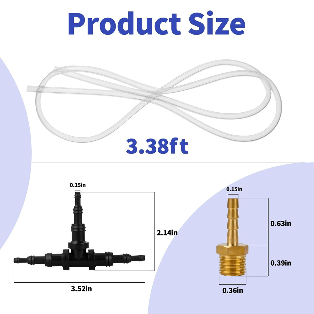 Manometer Probe Kit Compatible Fieldpiece JL3KM SDMN5 SDMN6 ADMN2 Klein Tools