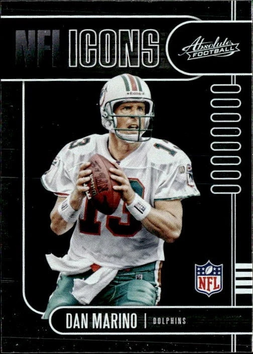 !!!     DAN MARINO   ABSOLUTE  FOOTBALL INSERT  CARD $$