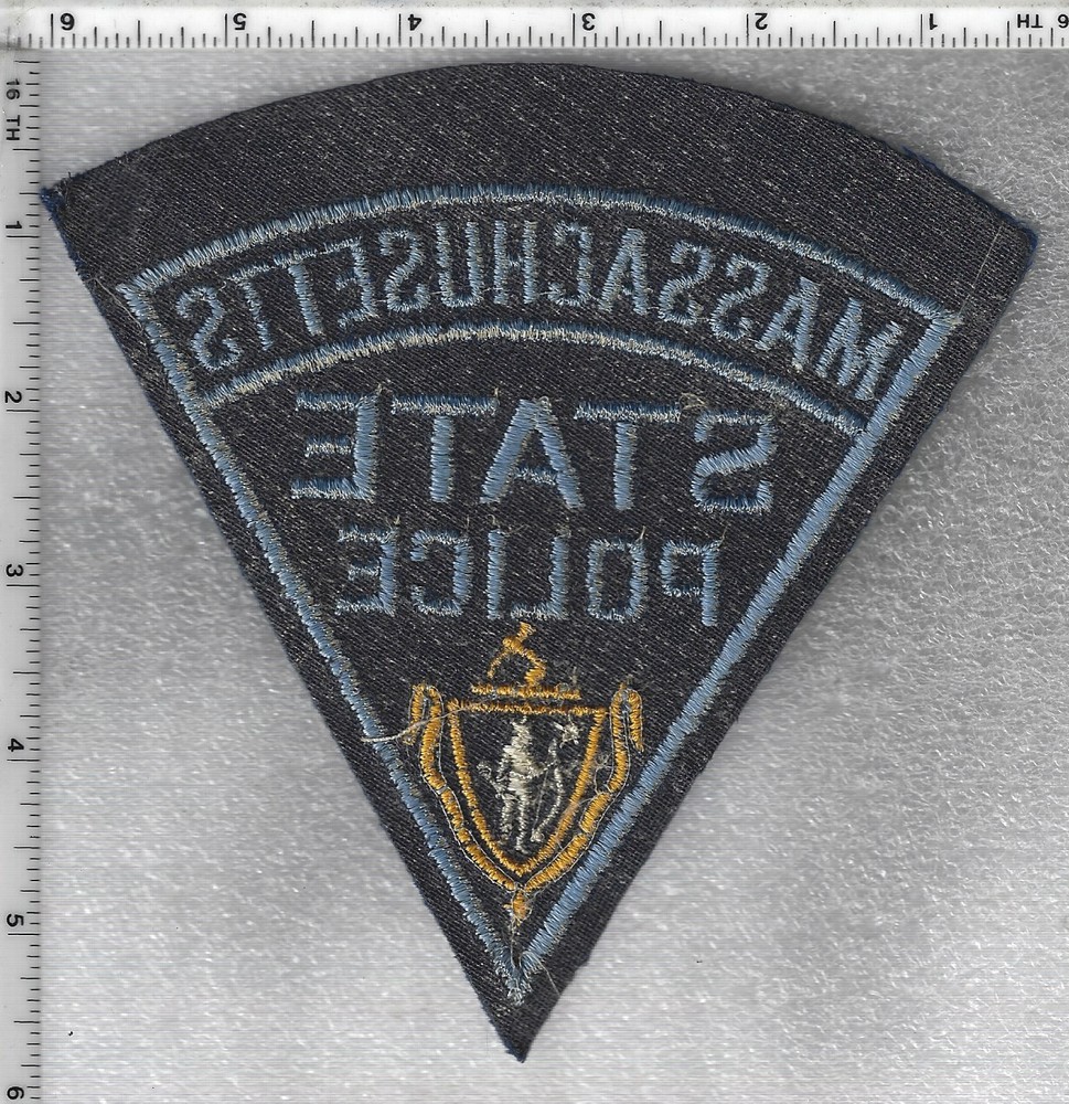 State Police (Massachusetts) RARE Felt Shoulder Patch
