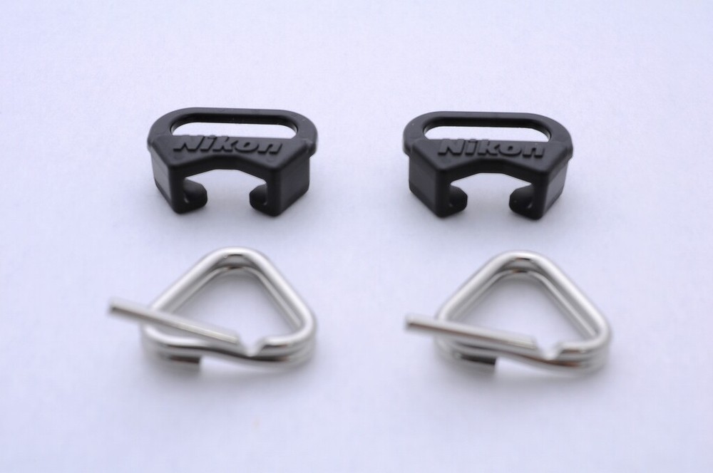 Nikon Camera Triangular Strap lug (2rings & 2covers) [NEW]