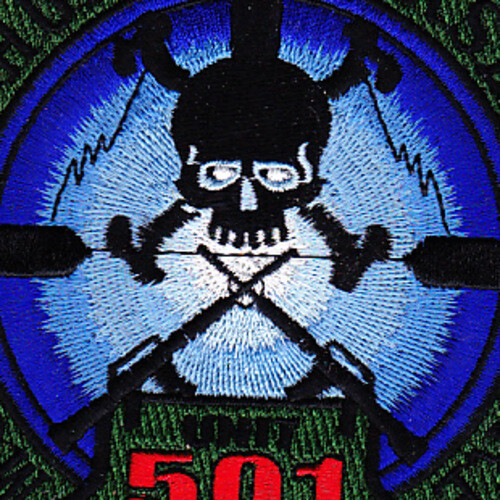 MIUWU-501 Naval Mobile Undersea Warfare Unit Five Zero One Patch