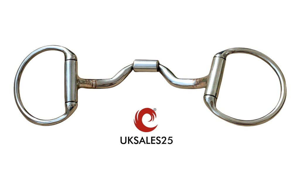 Western Dee Eggbutt Comfort Snaffle Bit with Copper Inserts *SAME DAY DISPATCH*