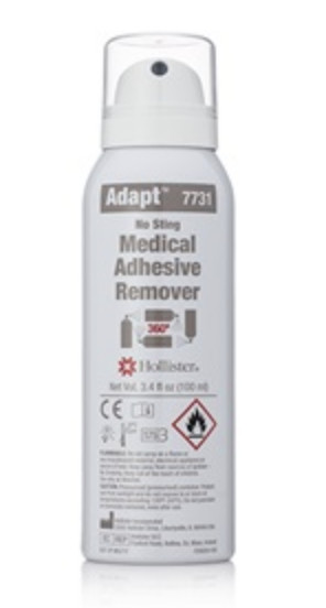 Hollister Adapt Medical Adhesive Remover 3.4 oz (100 ml) 360 degree spray can