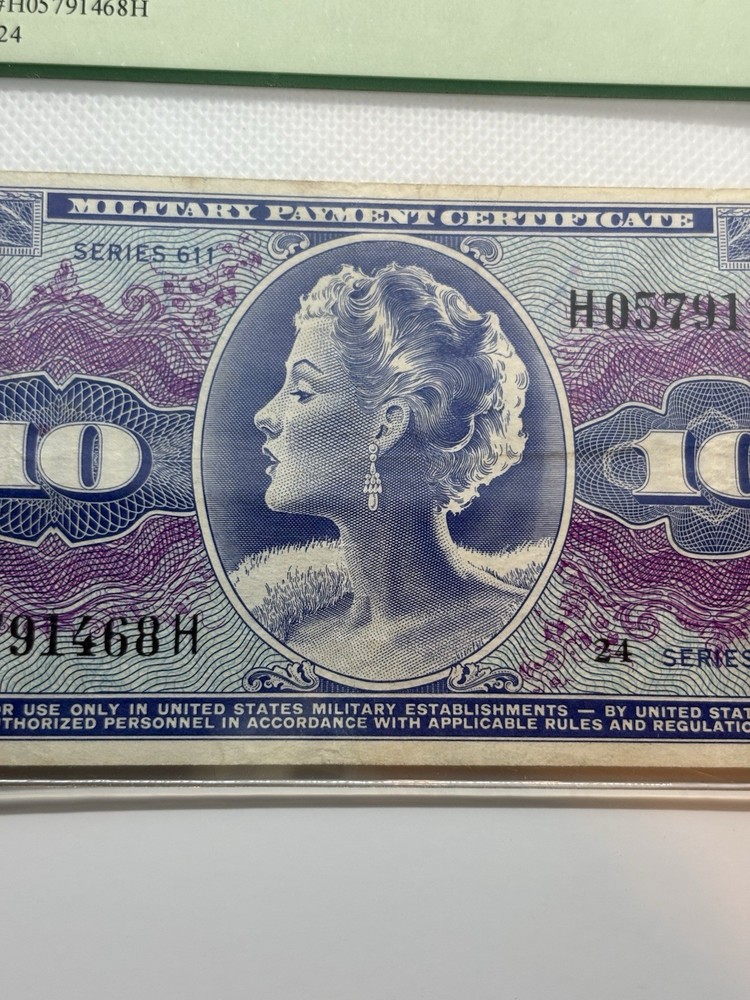 Military Payment Certificate PCGS
