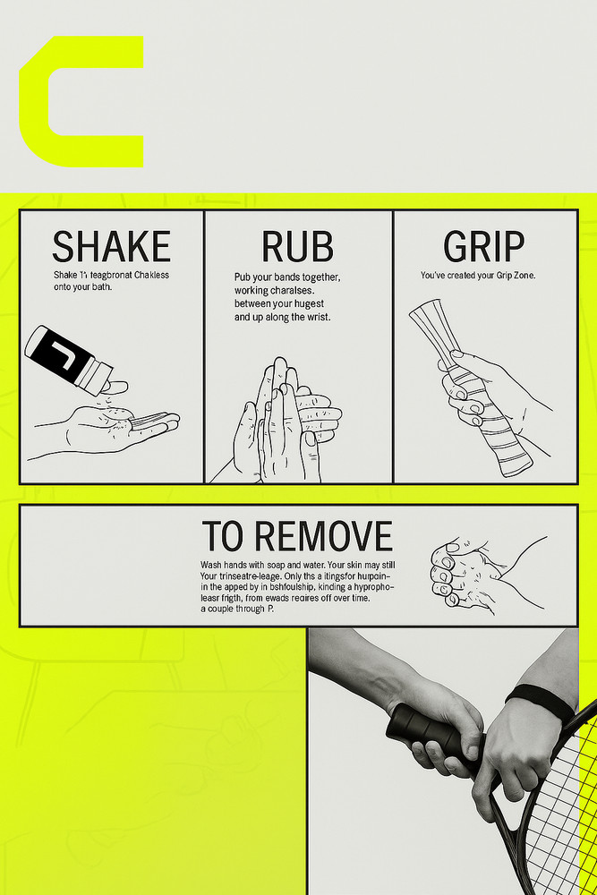 Grip Enhancer for Golf, Tennis, Pickleball- Radically Engineered Dry Grip