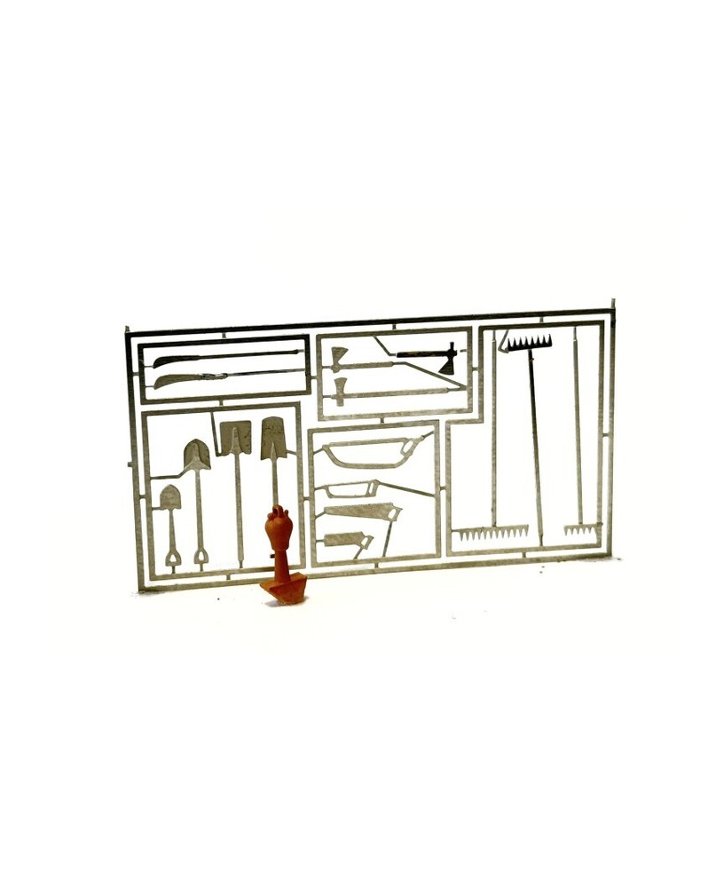 HO Scale Accessories - 221108 - Agricultural tools pack 2