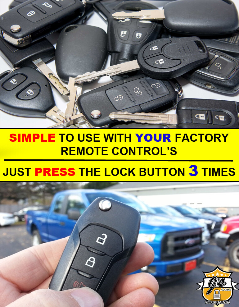 Js Alarms 2014 Ford Taurus Remote Start Plug & Play Easy Install DIY 3X Lock FO1