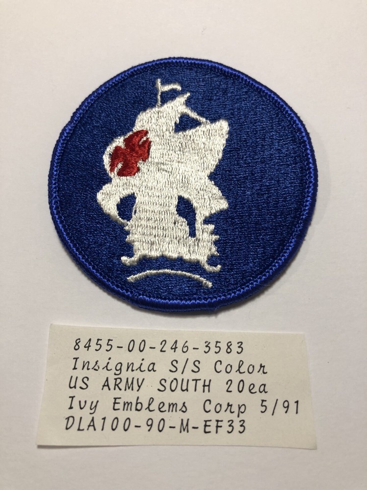 Caribbean Defense Command / U.S. Army Southern Command Patch