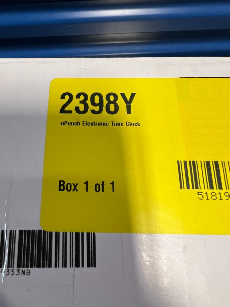 uPunch HN2500 Calculating Time Clock Bundle for Small Business: Auto Align