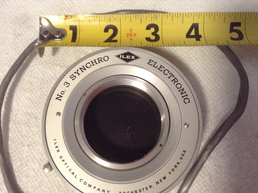 Ilex Optical Co No 3 Synchro Electronic