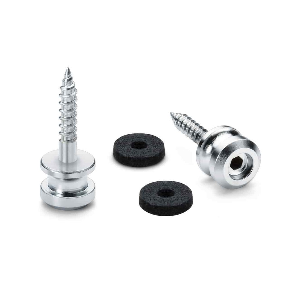 Schaller 14010701 S-Locks Strap Locks System - Satin Pearl