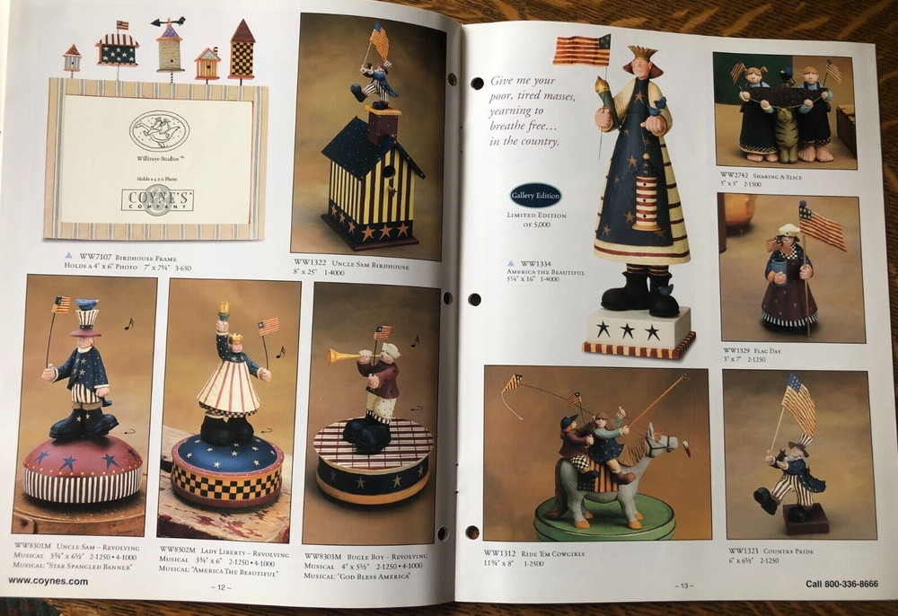 2003 EVERYDAY WILLIRAYE STUDIO CATALOG