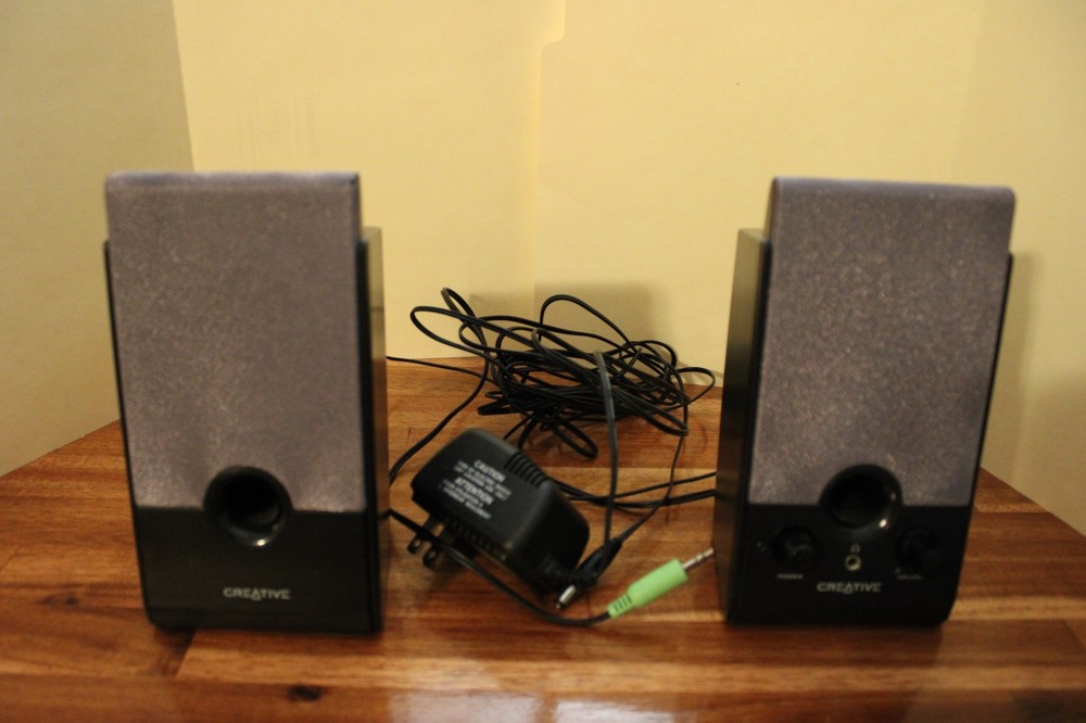 Creative SBS 260 Computer Speakers Tested Fully Functioning