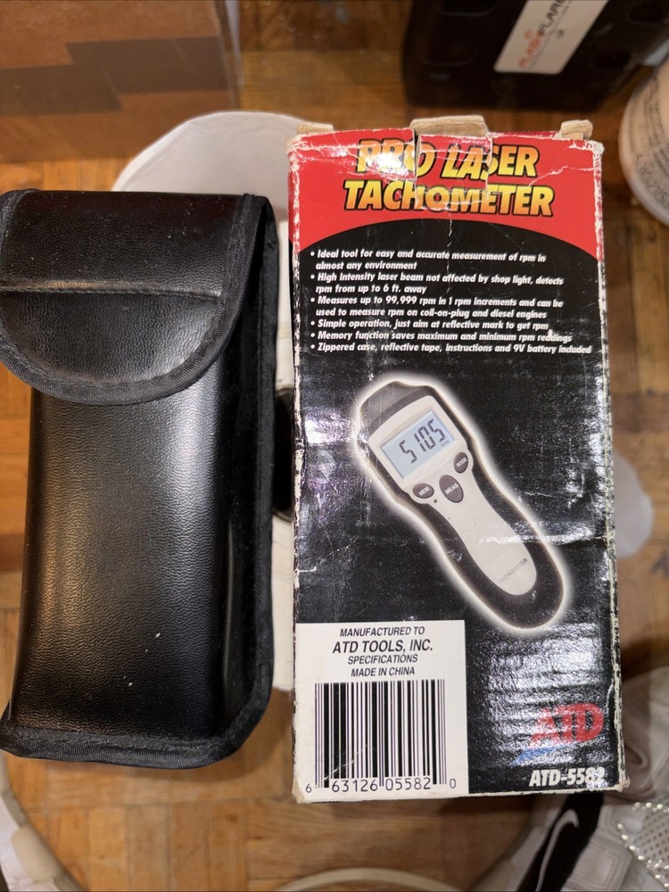 Pro laser Tachometer Model And-5582