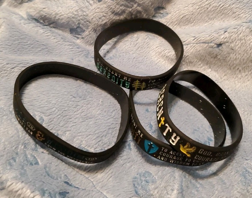 Inkstone (4-Pack) Serenity Wristbands